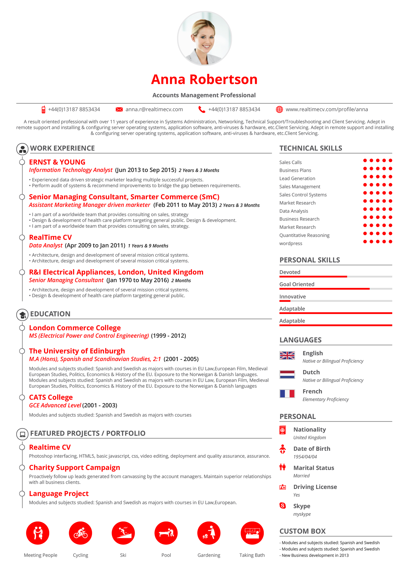 Flexi Resume Builder