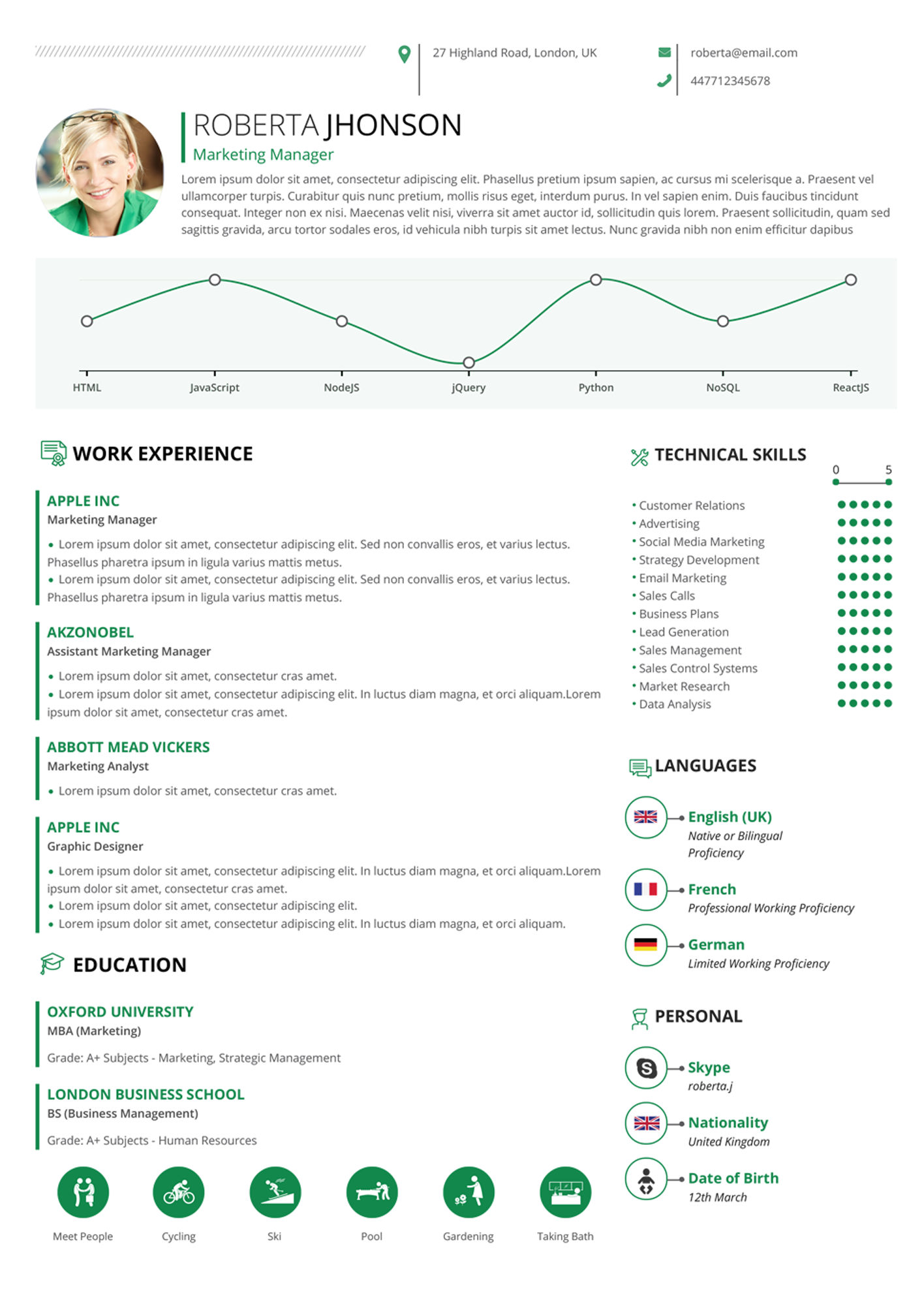 Stylish Resume Builder